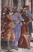 GHIRLANDAIO, Domenico Detail of Presentation of the Virgin at the Temple France oil painting artist